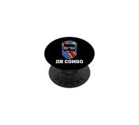 Dr Congo Flag Congolese Dad Mens PopSockets PopGrip Adesivo