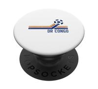 DR Congo Soccer 2026 Tifosi Congolesi Retro Vintage PopSockets PopGrip Adesivo