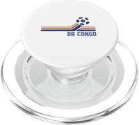 DR Congo Soccer 2026 Tifosi Congolesi Retro Vintage PopSockets PopGrip per MagSafe