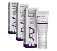 Dr. Corradini Crema Vene Varicose e Capillari con Rusco Vite Rossa Ippocastano Centella e Amamelide - Crema Gambe Stanche e Pesanti 100ml (Confezione da 3)
