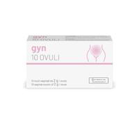 Dr. Corradini - Gyn 10 Ovuli Intimi con Acido Ialuronico e Tea Tree Oil - Supporto Idratazione e Comfort Intimo Femminile - Con Acido Lattico e Vitamine A ed E - 10 Ovuli da 2 g