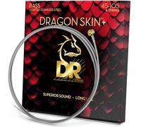 DR Strings Dragon Skin+ Coated Steel Medium 45-105 Corde Basso