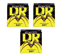 DR DDT-13 Corde per chitarra elettrica, 013-065, confezione da 3