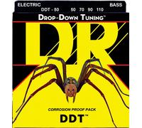 DR DDT-50 Drop Down Tuning Heavy 050/110 Muta 4 Corde per Basso Elettrico 050...