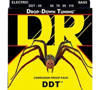 DR DDT-55 Drop Down Tuning Heavy 055/115 Muta 4 Corde per Basso Elettrico 055...