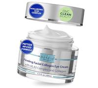 Dr. Denese SkinScience Firming Viso Collagen Eye Cream Face Moisturizer Hyaluronic Acid & Peptides Rejuvenate Skin - Improved Look of Fine Lines, Elasticity, Sagginess, Bags - Cruelty-Free - 1oz