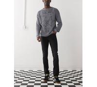 Dr Denim - Jeans slim a vita media lavaggio nero velato L34