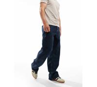 Dr Denim - Omar - Jeans dritti ampi lavaggio scuro canyon rétro-Blu W28 L32