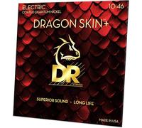 DR DEQ-10 - Corde per chitarra elettrica DRAGON SKIN+™ 10-46 - corde per chitarra elettrica
