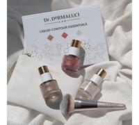 Dr. Dermaluci Lab Kit Contouring Viso - Blush Liquido + Illuminante Viso + Skin Perfector - Make Up Trucchi, Bronzer, Pelle Sensibile, Idee Cofanetto Regalo Donna, Made in Italy