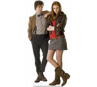 Dr Doctor Who Matt Smith E Amy Pond Karen Gillan Cutout Standee Standup Prop