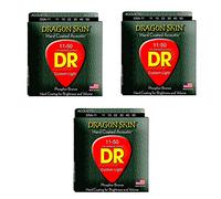 DR DSA-11 Corde per chitarra western Dragon Skin, 011-050, confezione da 3
