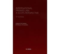 Dr E.B. Crawford Dr J.M. International Private Law - A Scots (Copertina rigida)