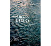 Dr Elli Louka Water Law and Policy (Copertina rigida)