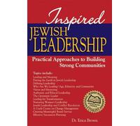 Dr. Erica Brown Inspired Jewish Leadership (Tascabile)