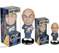 DR EVIL E MINI ME 2 PVC Bobble-Head Funko Wacky Wobbler