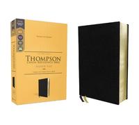 The Thompson Chain-reference Bible: King James Version, Black, European Bonded Leather, Red Letter