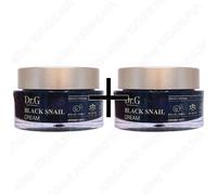 Dr.G Black Snail Cream 2P crema idratante antirughe mucina cura della pelle d...