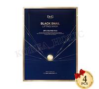 DR.G Black Snail Lifting Mask Foglio 28ml x 4EA Maschera Elasticizzata Cosmet...
