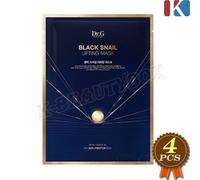DR.G Black Snail Lifting Mask Foglio 28ml x 4pz Maschera Rassodante...