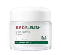 Dr.G Red Blemish Clear Lenitiva, 70 ml, crema idratante di recupero per pelli sensibili soggette all'acne; idratante lenitivo alla cica, cura della pelle coreana, Kbeauty, K Beauty, Korean Beauty