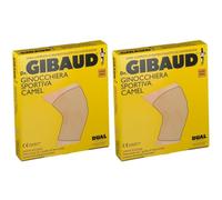 Dr. GIBAUD® Ginocchiera Sportiva Camel Taglia 3 2x1 pz Bendaggio/i