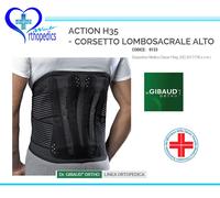Dr GIBAUD ORTHO ACTION H35 CORSETTO LOMBOSACRALE ALTO Taglia dalla 01 alla 04