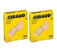 Dr. GIBAUD® Polsino Righe Beige 6 cm Taglia 1 2x1 pz Bendaggio/i
