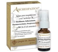 Dr. Giorgini ARCHEOPATICO ACQUA PURA MAGNETIZZATA CON ARCHETIPO BACILLINUM INFLUENZINUM PNEUMOCOCCINUM STREPTOCOCCINUM A 30 CICLI ARMONICI 10 ML