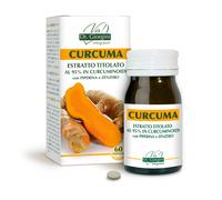 Dr Giorgini Curcuma Estratto Titolato 500 mg 30 g - Integratore Pastiglie