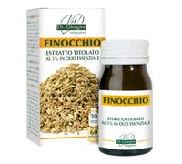 Dr Giorgini Integratore Alimentare, Monocomponenti Erbe Finocchio Estratto Titolato al 5% in Olio Essenziale Pastiglie - 30 g
