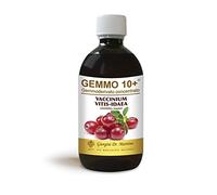 Dr Giorgini Integratore Alimentare, Mirtillo Rosso Gemmoderivato Concentrato Liquido Analcoolico - 500 ml