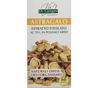 Dr Giorgini Integratore Alimentare, Monocomponenti Erbe Astragalo Estratto Titolato al 70% in Polisaccaridi Pastiglie - 30 g