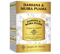 Dr. Giorgini Integratore Damiana & Muira Puama tonico, 400 pastiglie