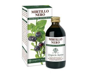 Dr.Giorgini Mirtillo Nero Estratto Integrale Liquido Analcolico, 200ml