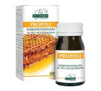 Dr Giorgini Integratore Alimentare, Monocomponenti Erbe Propoli Estratto Titolato al 10% in Galangina Pastiglie - 30 g