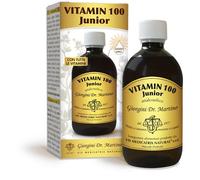 DR.GIORGINI SER-VIS Srl Integratore Vitamin 100 Junior bambini 7-10 anni, 500ml