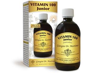 DR.GIORGINI SER-VIS Srl VITAMIN 100 JUNIOR LIQUIDO ANALCOLICO 500 ML