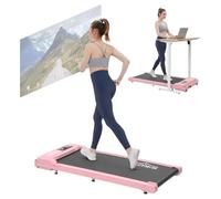 DR.GYMlee Walking Pad Tapis roulant per casa, tapis roulant compatto da scrivania 1-6 km/h, macchina per camminare silenziosa con APP e telecomando, ammortizzazione a 5 strati, 120 kg