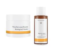 Dr. Hauschka Bagno di Vapore per il Viso + Maschera Purificante - risp