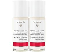Dr. Hauschka Deolatte Salvia Menta Set da 2 - risparmia il 10% con il