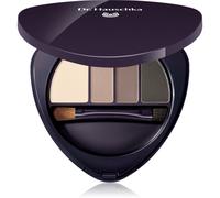 Dr. Hauschka Eye & Brow Palette palette piccola per il trucco delle sopracciglia e degli occhi 5.3 g Tonalità 01 stone