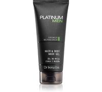 Dr Irena Eris Platinum Men Clean-Up gel doccia rinfrescante per corpo e capelli 200 ml