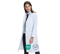 Dr. James Camice Premium da Donna 100% Cotone, Multitasche, Vestibilità Classica, Chiusura a Scatto Nascosta (40)