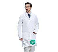 Dr. James Camice Premium da Uomo, Tasche per Smartphone e Tablet, Vestibilità Su Misura, Chiusura a Bottoni (2XL)