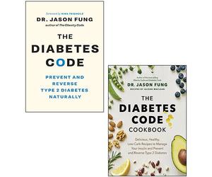 Dr. Jason Fung 2 Books Collection Set(The Diabetes Code, The Diabetes Code Cookbook [Hardcover])