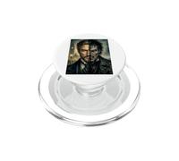 Dr Jekyll e Mr Hyde Split Face Classic Horror letterario PopSockets PopGrip per MagSafe
