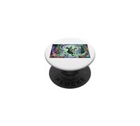 Dr Jekyll e Mr Hyde Split Face Trasformazione horror PopSockets PopGrip Adesivo