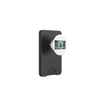 Dr Jekyll e Mr Hyde Split Face Trasformazione horror PopSockets PopWallet per MagSafe