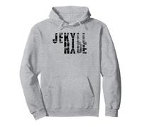 Dr. Jekyll Mr. Hyde Cool Graphic Text Design T-Shirt Felpa con Cappuccio